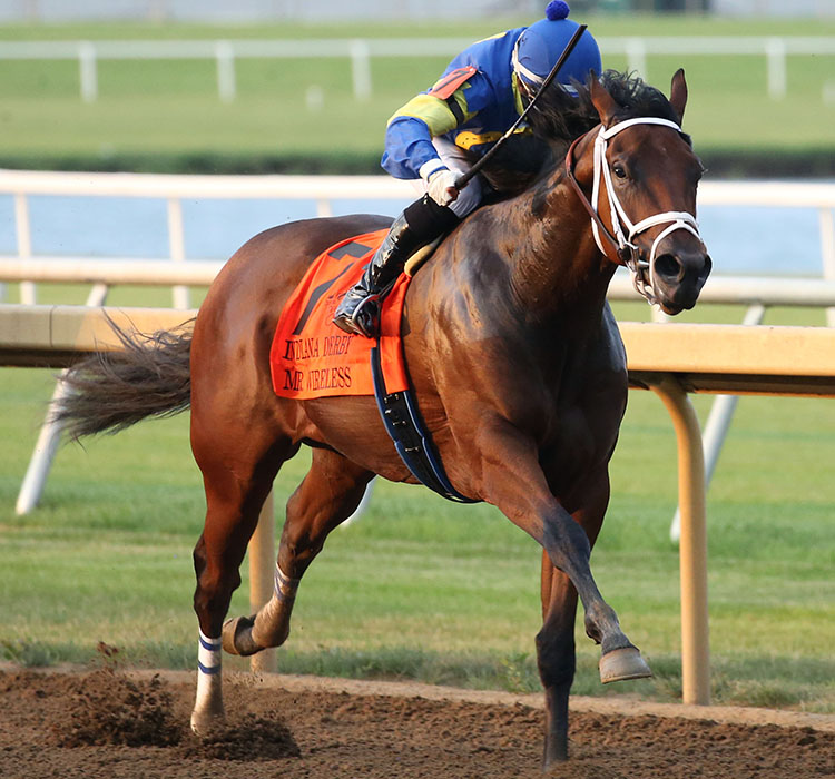 Dialed In’s Mr. Wireless triumphs in $300,000 Indiana Derby (G3)