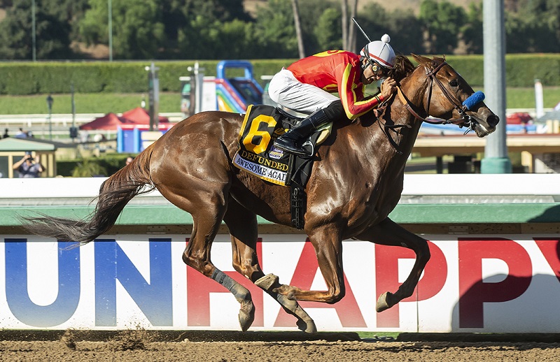 Dialed In’s Defunded earns Breeders’ Cup trip in Awesome Again S. (G1)