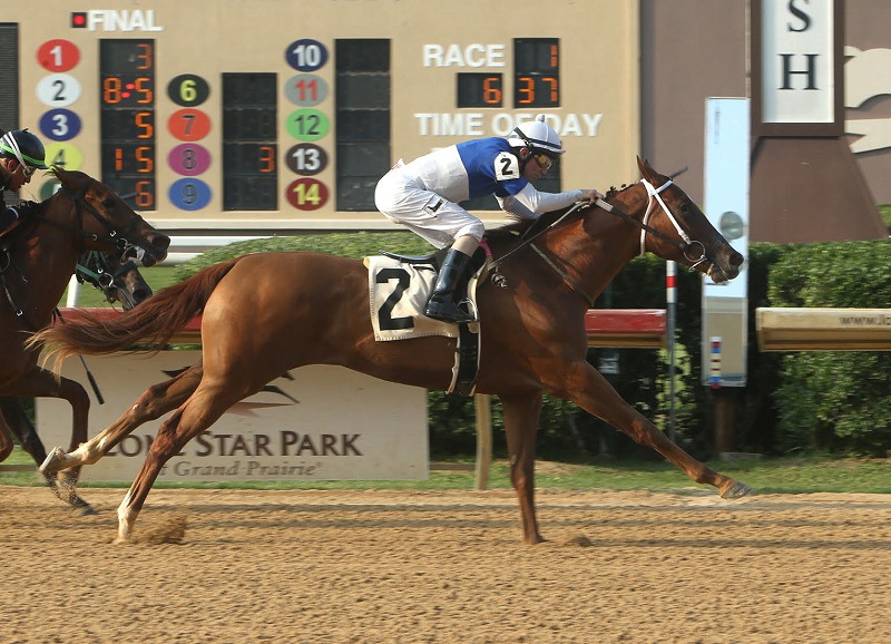 Copper Kan is the first winner for Copper Bullet - Dustin Orrona photo